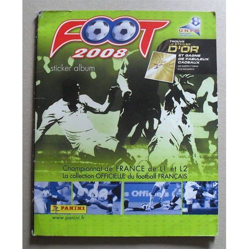 Album Incomplet Panini Foot 2008