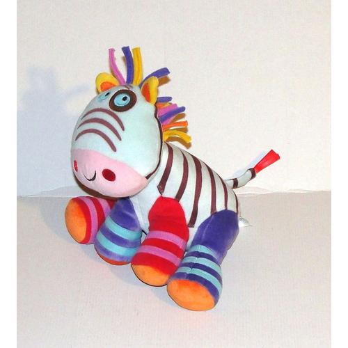 Zebre Bawi Peluche Animal Assis Musical