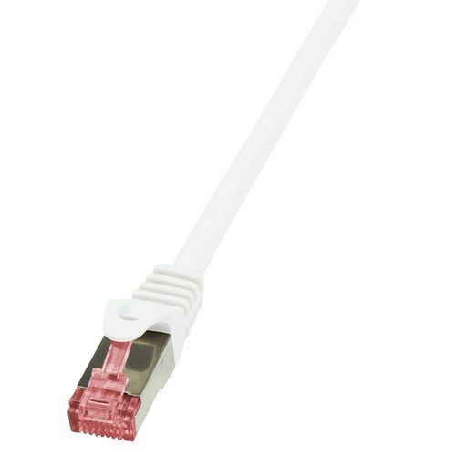 LogiLink C?ble patch, Cat. 6, S/FTP, 1,5 m, blanc
