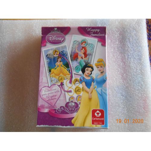 Jeux De 32 Cartes Disney Famille De Princesses