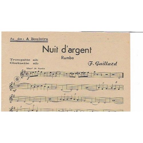 Nuit D'argent - A Boulotru