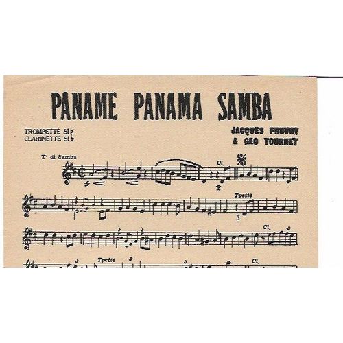 Paname Panama Samba