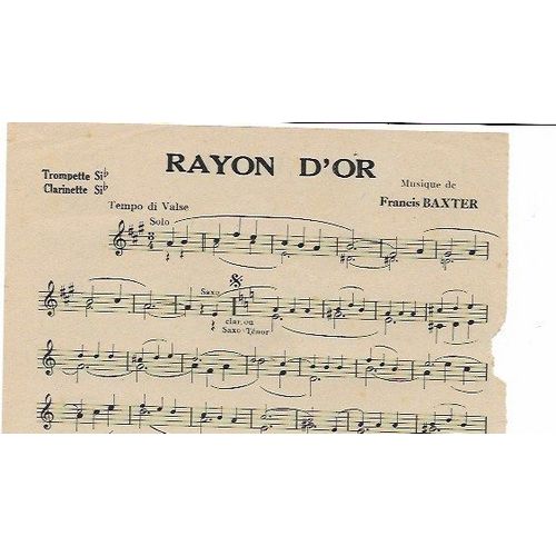 Rayon D'or - La Tiote