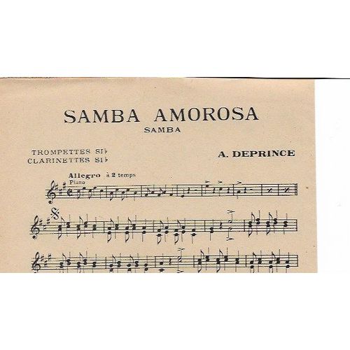 Samba Amorosa - Ima Numbo