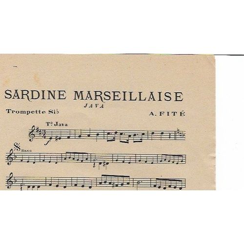 Sardine Marseillaise - Angele