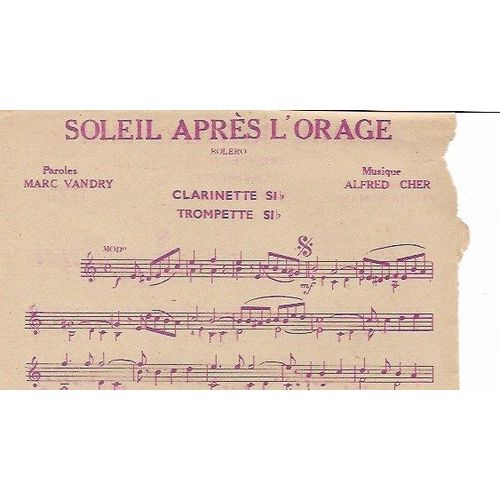 Soleil Apres L'orage - Mamie...Reviens-Moi
