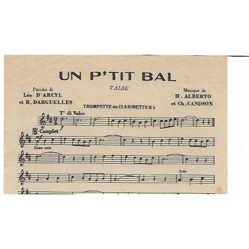 Un P'tit Bal - Dolce Valetta