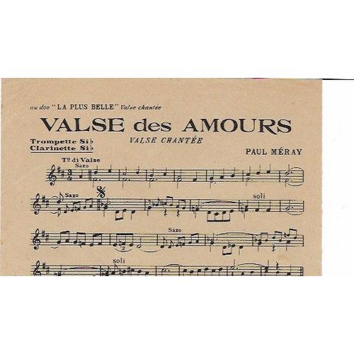 Valse Des Amours - La Plus Belle