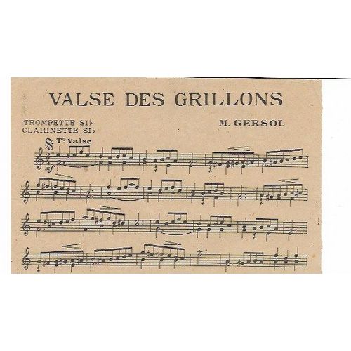 Valse Des Grillons - Captive