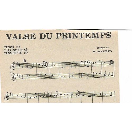 Valse Du Printemps - Regrets