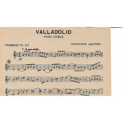 Valladolid - J'ai Reve De Vous