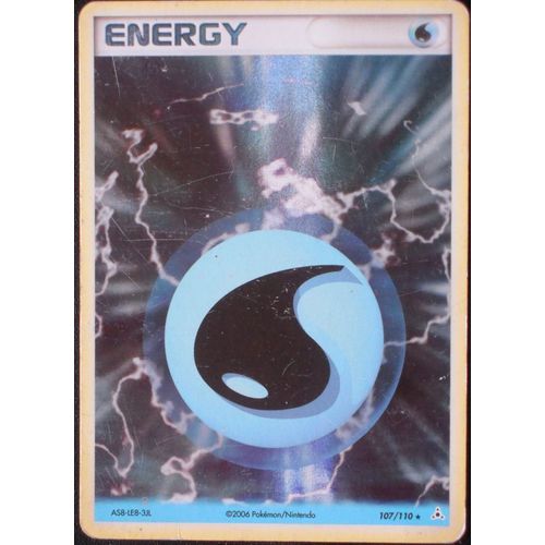 Energie Eau 107/110 Holo Set Ex Fantômes Holon Fr