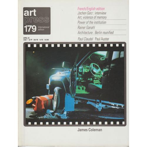 Art Press International Edition 179
