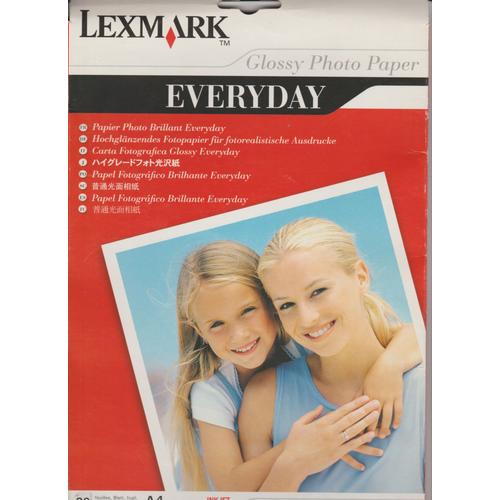 Papier photo Lexmark A4 170 g/m2