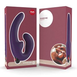 Sharevibe Vibromasseur - Couple Toy - Dark Violet