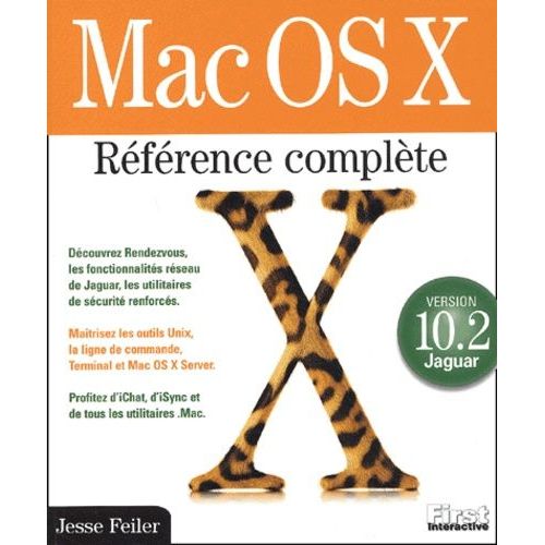 Mac Os X - Version 10.2 Jaguar