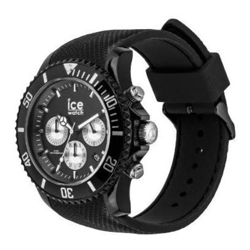 Montre pour homme Ice Watch Ice Urban Black Silver silicone