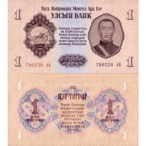 Billet Mongolie 1 Turik