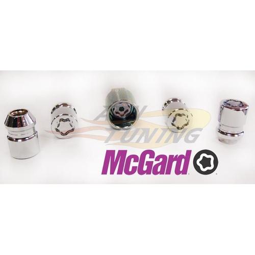 Lot De 4 Ecrous - 12x150 - L32.5 - H21 - Conique - Chrome - Antivol De Roues Mcgard