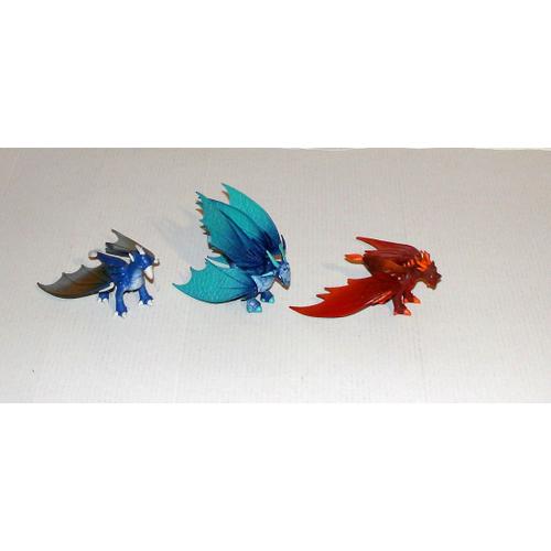 Dragon Ubisoft Lot De Figurines De 8 A 10 Cm