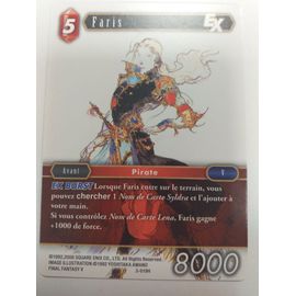 Final Fantasy Tcg Faris Ex 3 019h