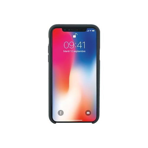 Bigben Connected - Coque De Protection Pour Téléphone Portable - Silicone - Gris - Pour Apple Iphone X, Xs