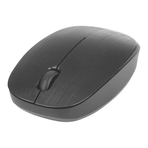 NGS Fog - Souris - droitiers et gauchers - optique - 3 boutons - sans fil - 2.4 GHz - récepteur sans fil USB - noir