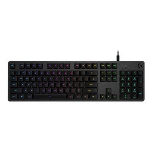 Logitech Gaming G512 - Clavier - backlit - USB - QWERTZ - Allemand - commutateur : GX Brown Tactile - carbone
