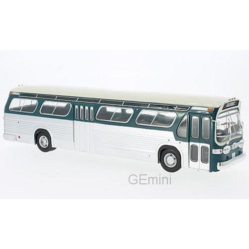 Gmc Nouveau Look Fishbowl Vert / Perle 1969 1/43 Ixo-Ixo