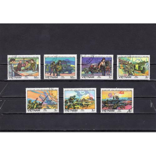 Timbres-Poste Du Vietnam (30ème Anniversaire De La Bataille De Dien Bien Phu)