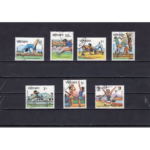 Timbres-Poste Du Vietnam (Jeux Olympiques DÉté À Los Angeles)