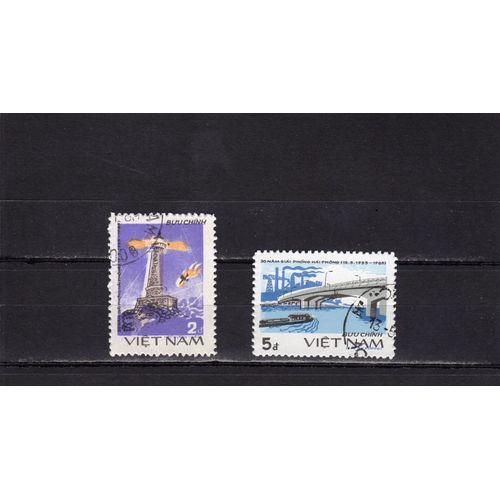 Timbres-Poste Du Vietnam (30ème Anniversaire De La Libération De Haï-Phong)