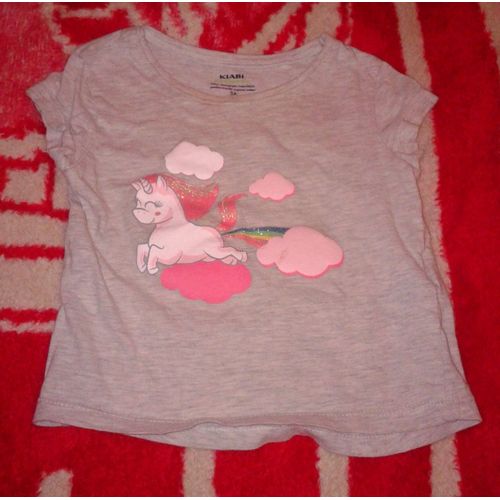 Tshirt Gris Licorne Kiabi Taille 3 Ans ..