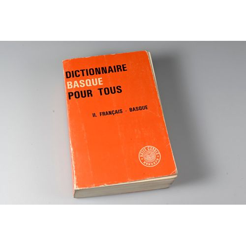 Dictionnaire Basque Pour Tous, Ii. Français-Basque
