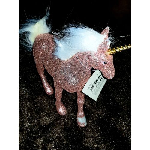 Superbe Licorne Dorée De Décoration