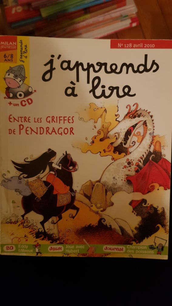 J'apprends À Lire 128 Entre Les Griffes De Pendragor
