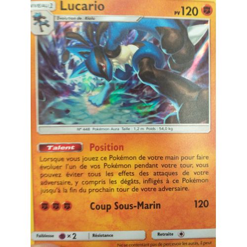 Lucario Holographique 71 147