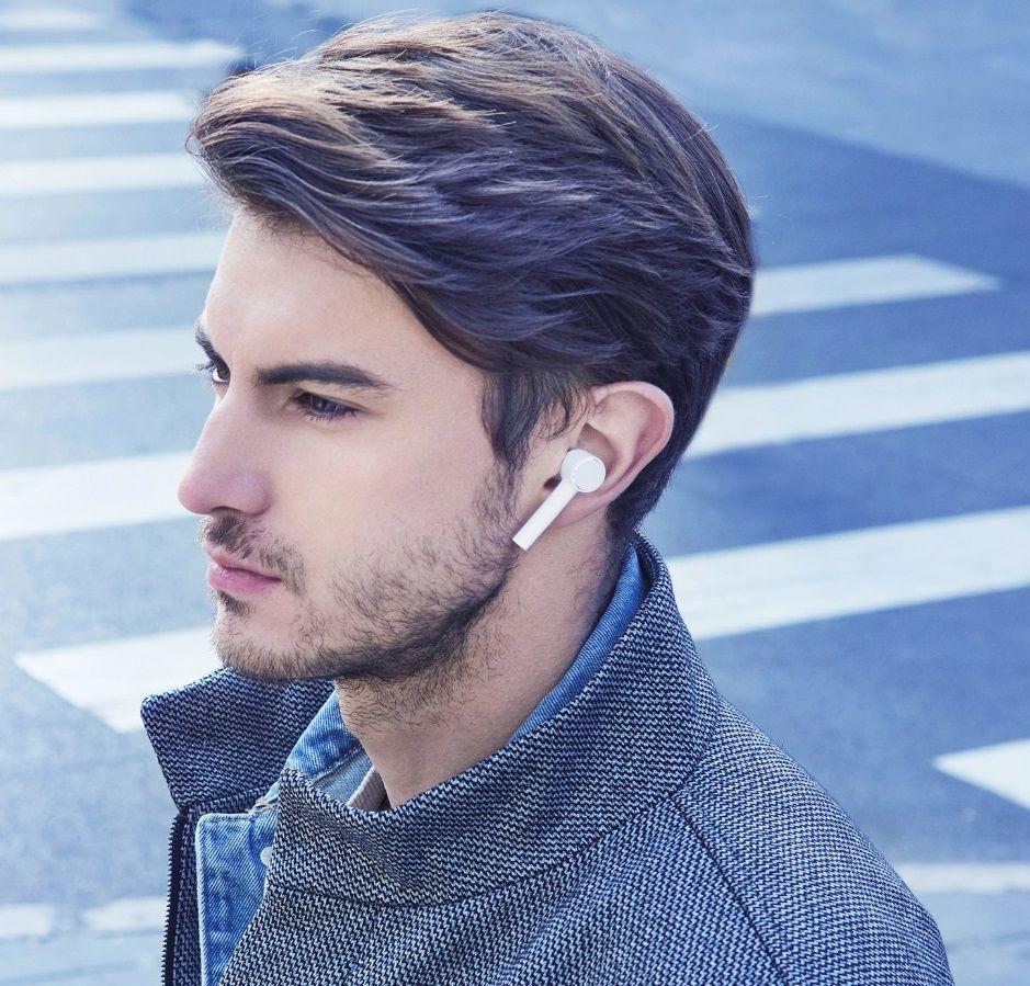 Xiaomi MI True Wireless Earphones - Ecouteurs Bluetooth intra-auriculaires avec micro - Suppresseur de bruit actif - blanc image 9 | Rakuten