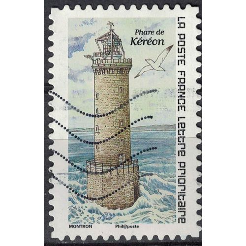 France 2019 Oblitéré Used Repères De Nos Côtes Phare De Kéréon