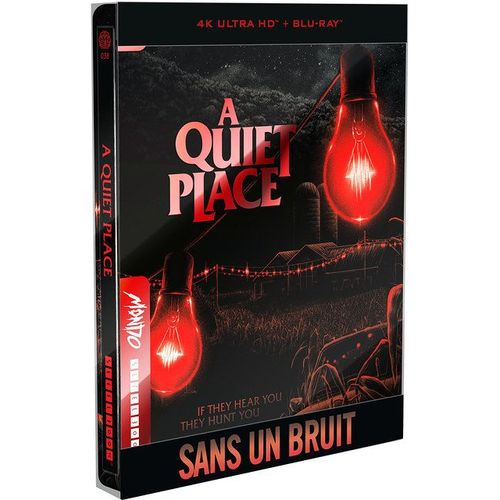 Sans Un Bruit - Mondo Steelbook - 4k Ultra Hd + Blu-Ray