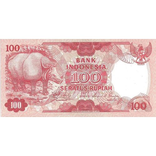 Billet Indonesie 100 Rupiah