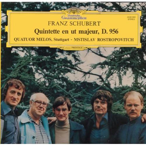 Quintette En Ut Majeur D.956/Quatuor Melos/Rostropovitch