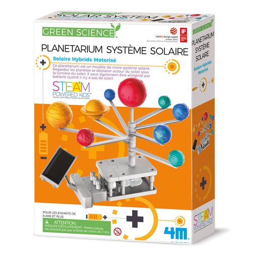 Kit De Fabrication Green Science : Planètarium Système Solaire