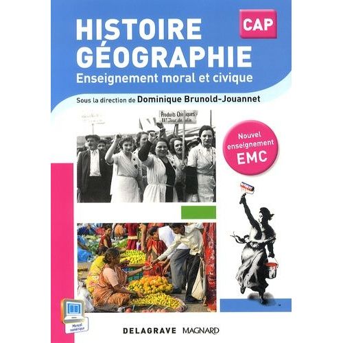 Histoire, Géographie, Enseignement Moral Et Civique Cap - Livre De L'élève