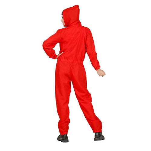 Combinaison Rouge Avec Capuche De Takers Mixte - Taille Xl