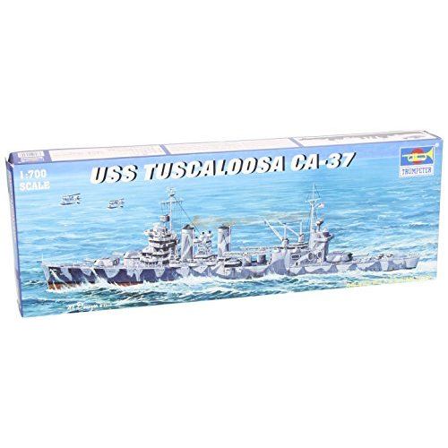 Trumpeter 1700 Uss Tuscaloosa Ca37 New Orleans Class Heavy Cruiser Model Kit