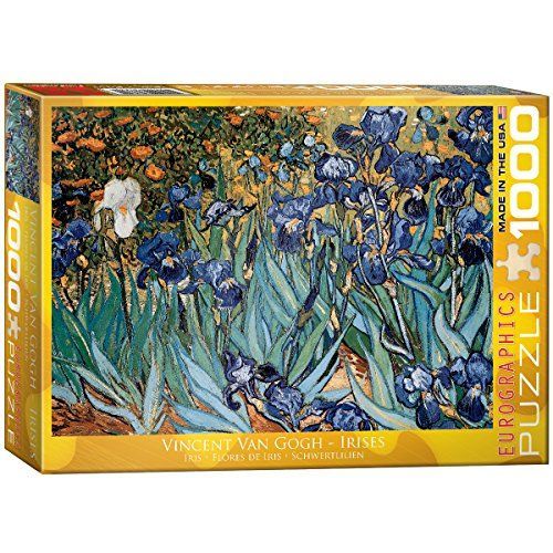 Eurographics Irises By Vincent Van Gogh Puzzle (1000-Piece)