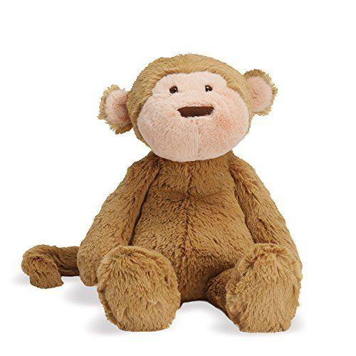 Manhattan Toy Lovelies Mocha Monkey Plush, 12