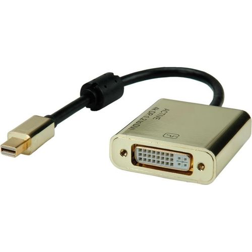 Roline 12.03.3176 Câble Vidéo Et Adaptateur 0,1 M Mini Displayport Dv