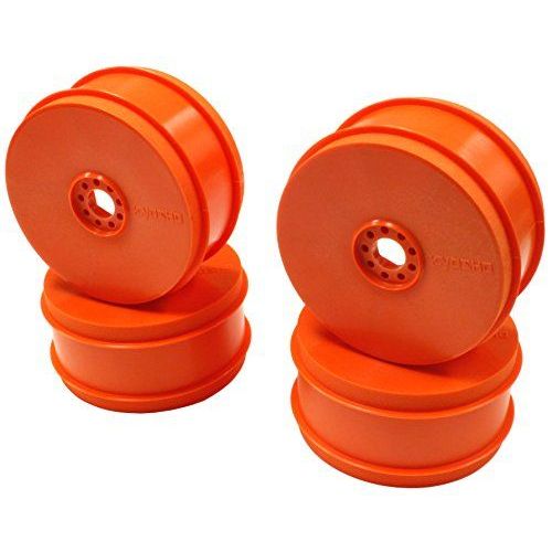 'kyosho Ifh006ko Dish Wheel (4 Piece), Fluorescent Orange'